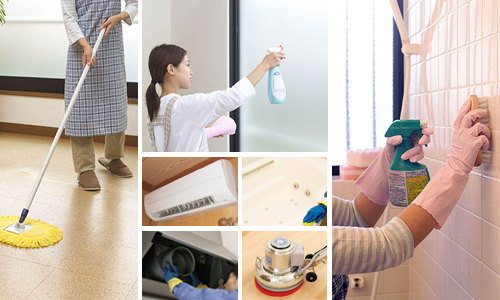 お家のクリーニング